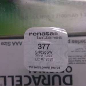 Renata 377 Battery