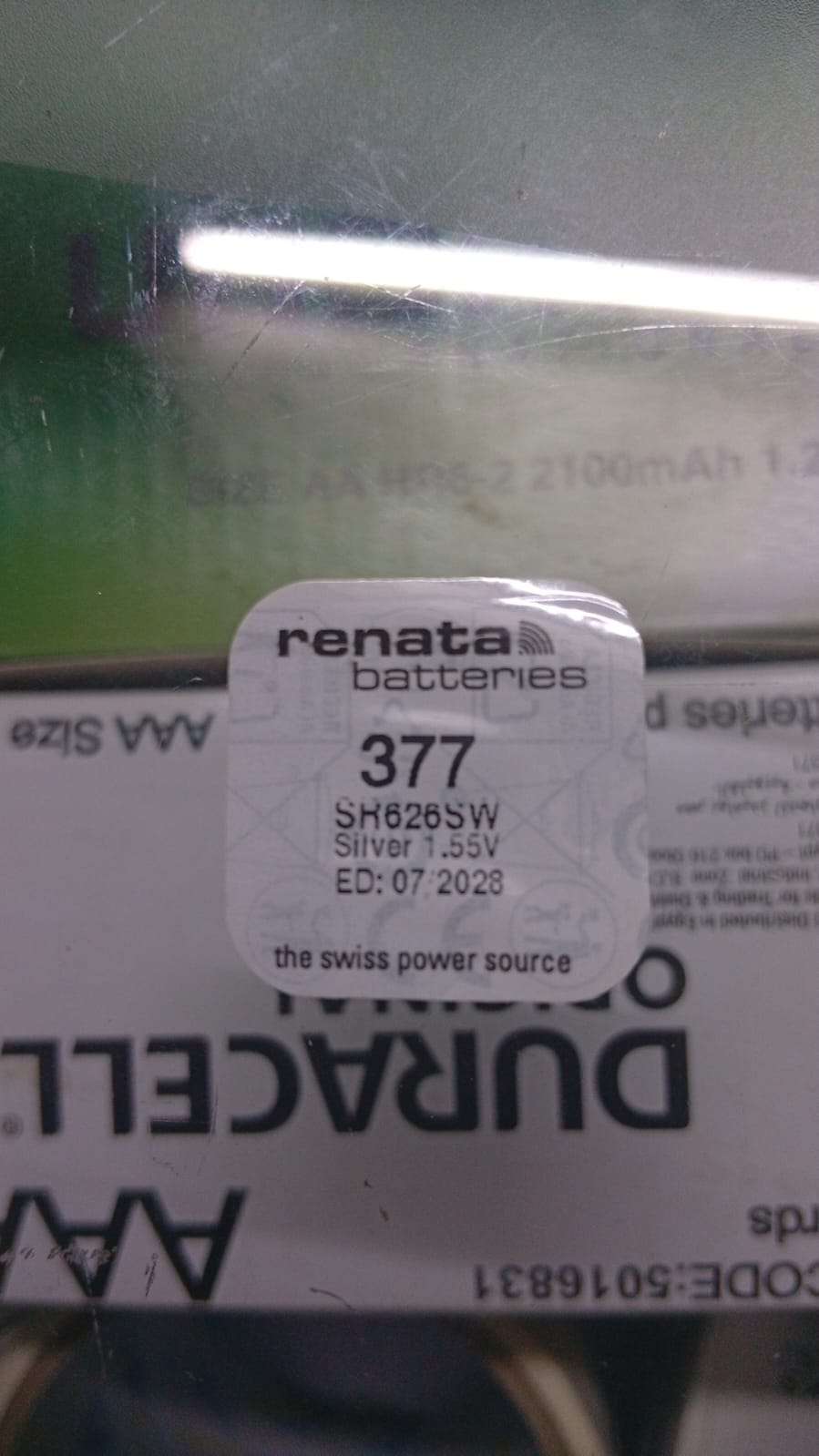 Renata 377 Battery
