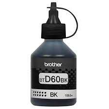 Close-up of Brother BT-D60BK Black Ink Bottle nozzle for easy refilling