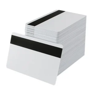 MSR (magnetic stripe HICO) High quality White PVC Cards