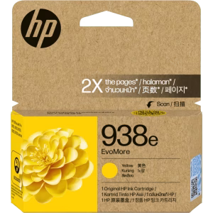 HP 938e EvoMore Yellow Ink Cartridge