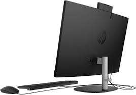 Side profile of HP AiO 24-cr0308nh showing slim design