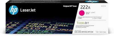 HP 222A Magenta LaserJet Toner Cartridge (W2223A) front view