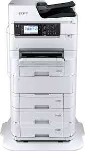 Front view of Epson WorkForce Pro WF-C879RD3TWFC Printer