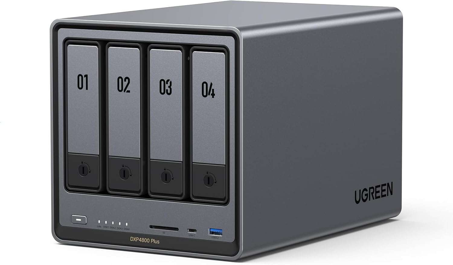 NASync DXP4800 Plus 4-Bay Network Attached Storage