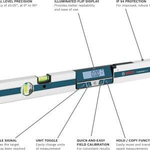 Bosch GIM 60 Professional Digital Inclinometer 24 inch - Image 3