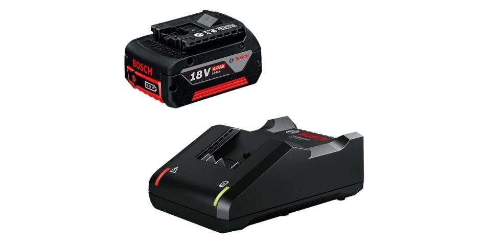 Bosch 1 X GBA 18V 4.0AH + GAL 18V-40 Professional Starter Set