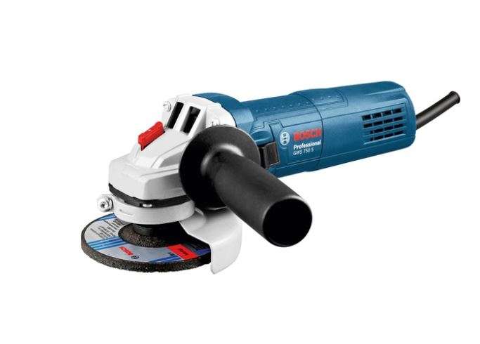Bosch Angle Grinder GWS 750-115 + Carbon Brush