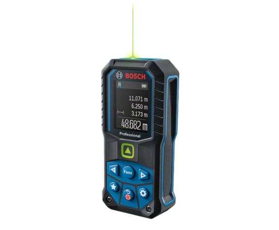 Bosch GLM 50-25G Laser Measure 50MTRS - Green Laser
