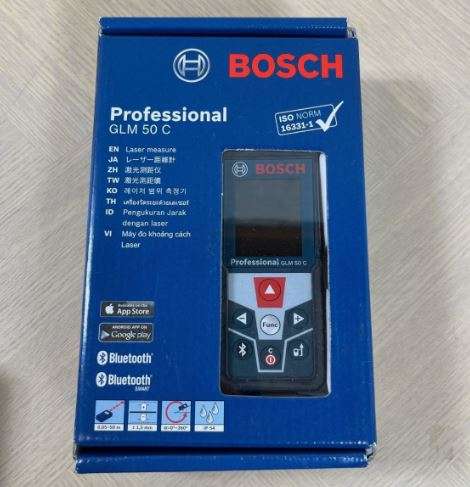 Bosch GLM 50C Laser Measure 50mtrs