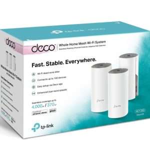 TP-Link Deco E4 AC1200 Mesh Wi-Fi (3-Pack)