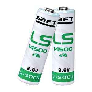 Alternative view of Saft 3.6V Non-Rechargeable AA Battery LS14500