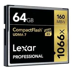Lexar Professional 64GB CompactFlash (CF) Card