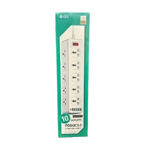Lightwave LW-EXT-106U-3P 10-socket extension with Surge