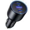 Ugreen 130W 3-Port Fast Car Charger - EC705 (UG-35025)