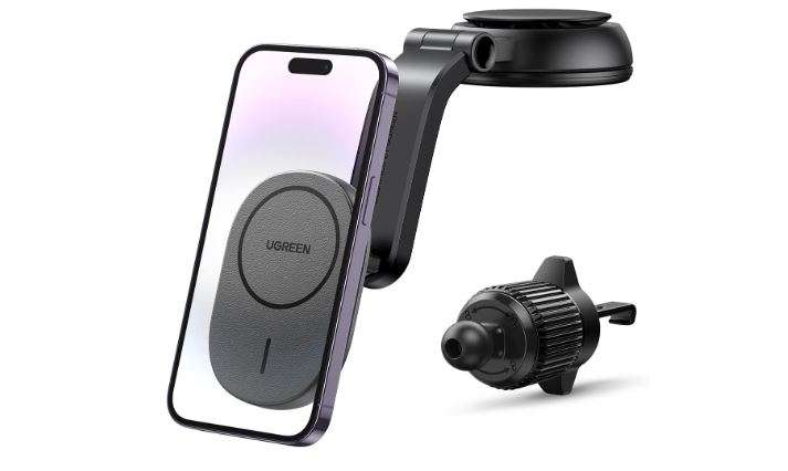 Ugreen Magnetic Car Wireless Charger - CD345 (UG-15120)