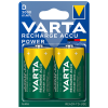 Varta Rechargeable Size D Battery 3000mAh NiMH pair