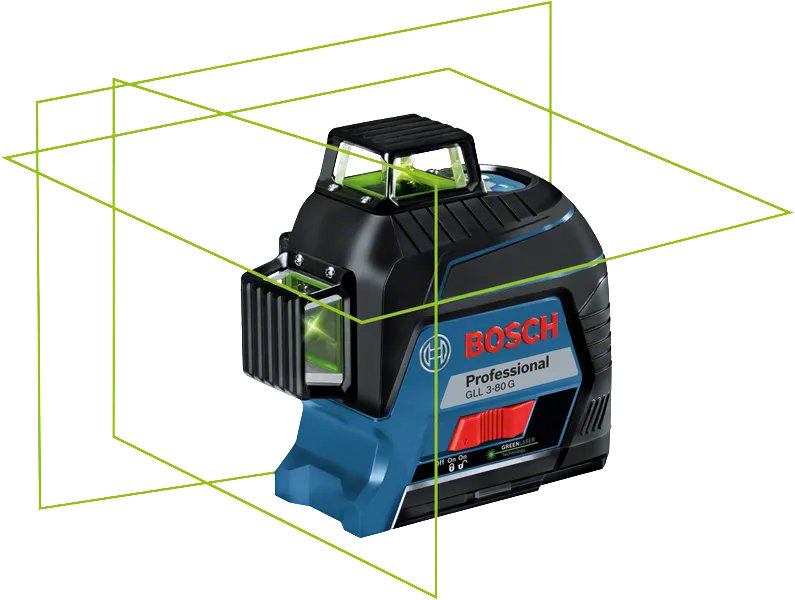 Bosch GLL 3-80 Professional CrossLine Laser 360° – 40M - Image 3