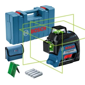 Bosch GLL 3-80 Professional CrossLine Laser 360° – 40M