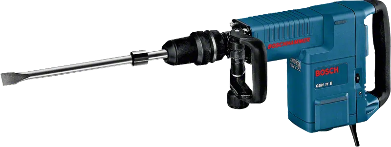 Bosch GSH 11 E + 4x Chisels Professional Demolition Hammer