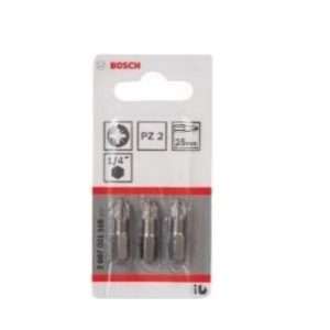 Bosch Bit Screw 3pc 25mm Pozi 2