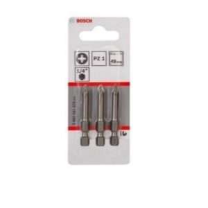 Bosch Bit Screw 3pc 49mm Pozi 1