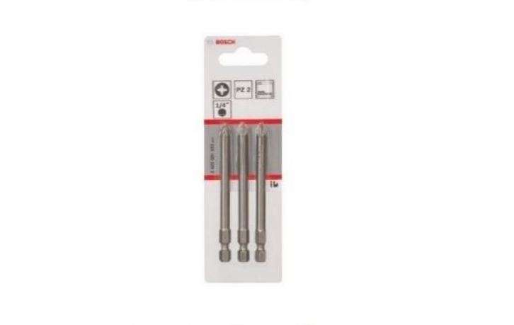 Bosch Bit Screw 3pc 89mm Pozi 2