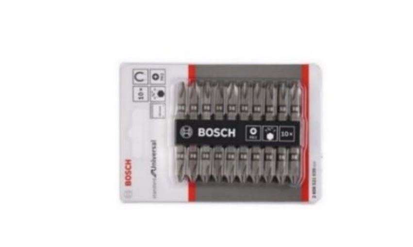 Bosch Bit Screw Double Ended 10pc 65mm – Star PH2