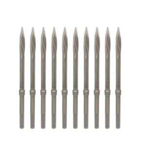 Bosch Drill Bit S.D.S Max Chisel RTEC Pointed 400mm 10pcs