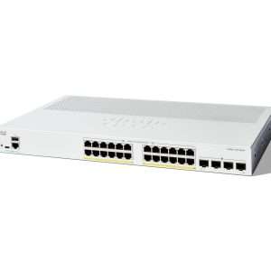 Cisco Catalyst C1300-24P-4G 24-Port GE PoE Managed Switch with 4x1GE SFP