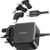 Ugreen USB-C 67W PD GaN Tech Power Adapter UK+3 DC Connectors - X377