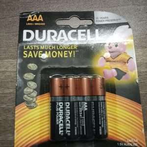 Duracell Battery AAA 4 Pack