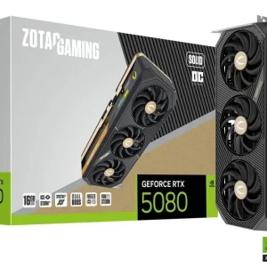 ZOTAC RTX 5080 SOLID OC White Edition 16GB GDDR7 Graphics Card