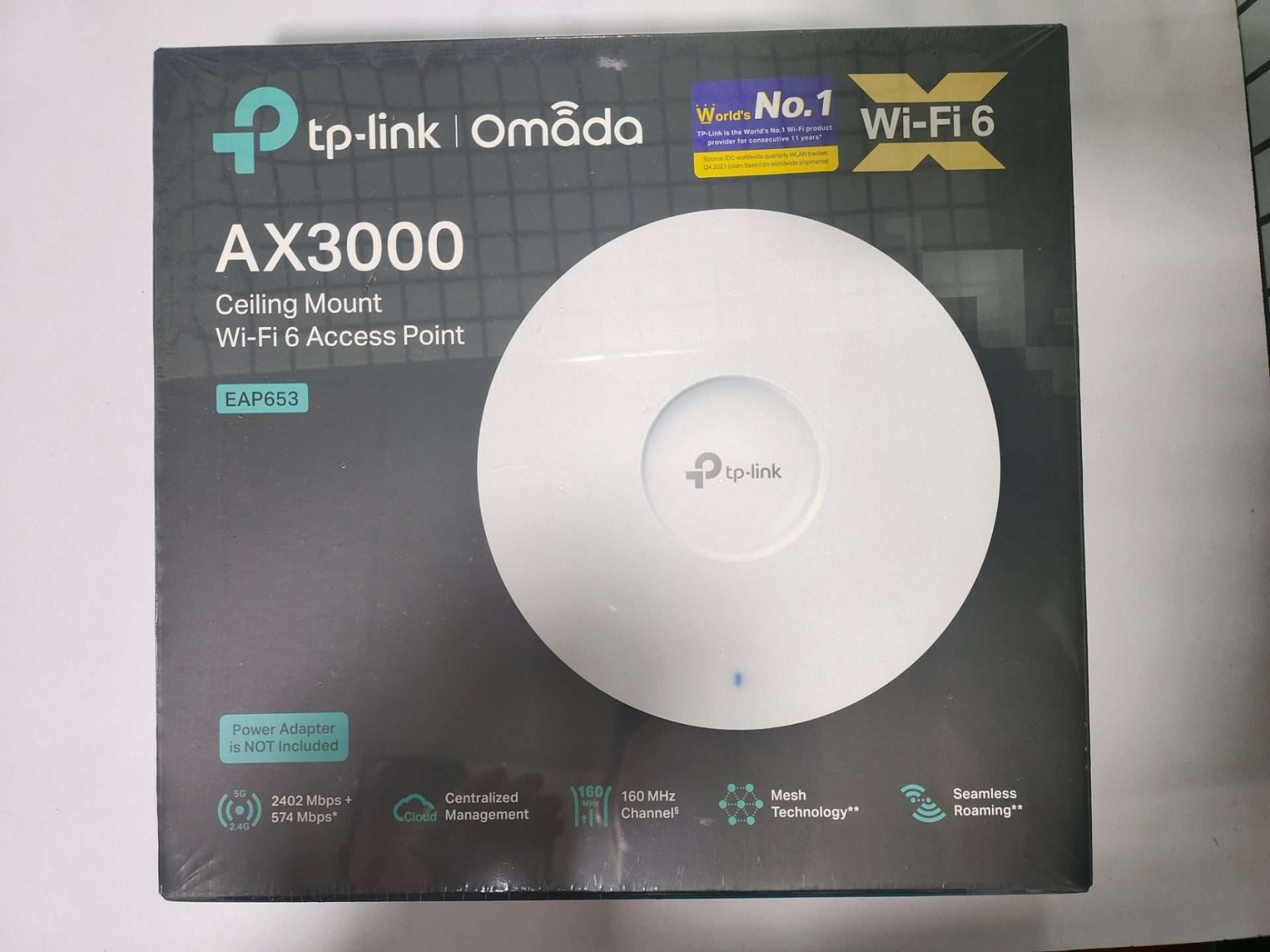 TP-Link AX3000 WiFi 6 Ceiling Access Point TL-EAP650 - Image 4