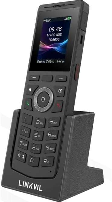 Fanvil W610D Portable IP DECT Phone front view