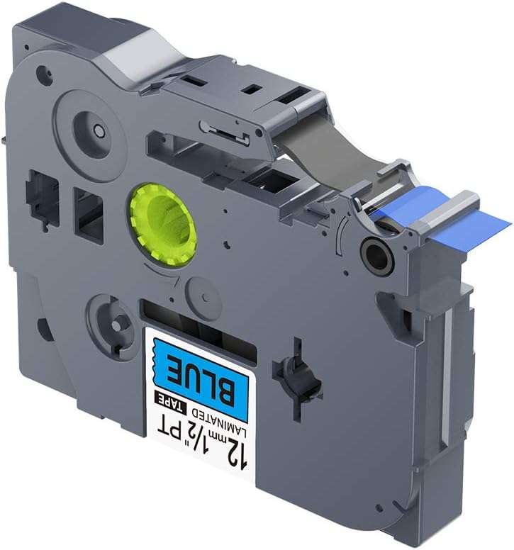 Brother TZ2-531 12mm x 8m black on Blue label tape