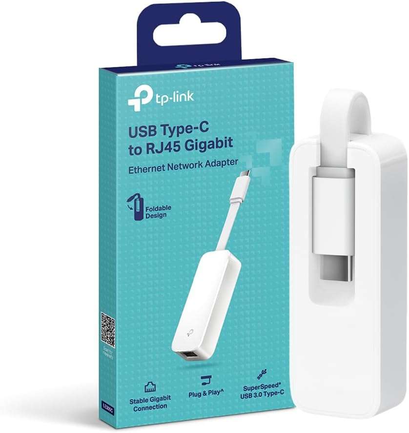 TP-Link USB-C Gigabit Ethernet Adapter (TL-UE300C)