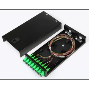 Fiber Patch Panel, LC*8, - LW-ODF-8LC-LOAD-MET
