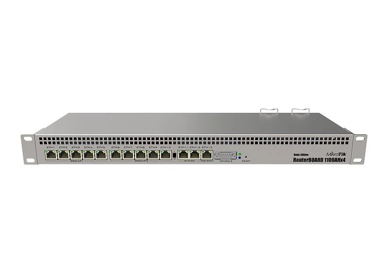 Mikrotik RB1100AHx4 Dude Edition 1U rackmount router