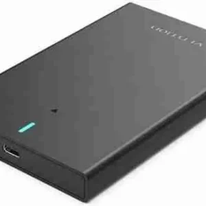 Vention 2.5 Inch SATA Hard Drive Enclosure (USB 3.1 Gen 2-C) Black-KPBB0