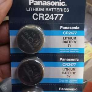 CR2477 battery in retail packaging