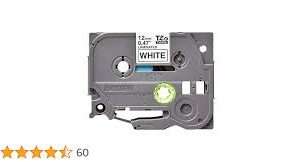 Brother TZ2-431 12mm Black on Red Label Tape front view