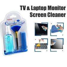Handboss Cleaning Suit for Laptop and LCD in use on laptop