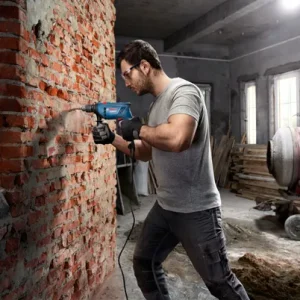 Bosch GSB 600 Professional Impact Drill drilling concrete