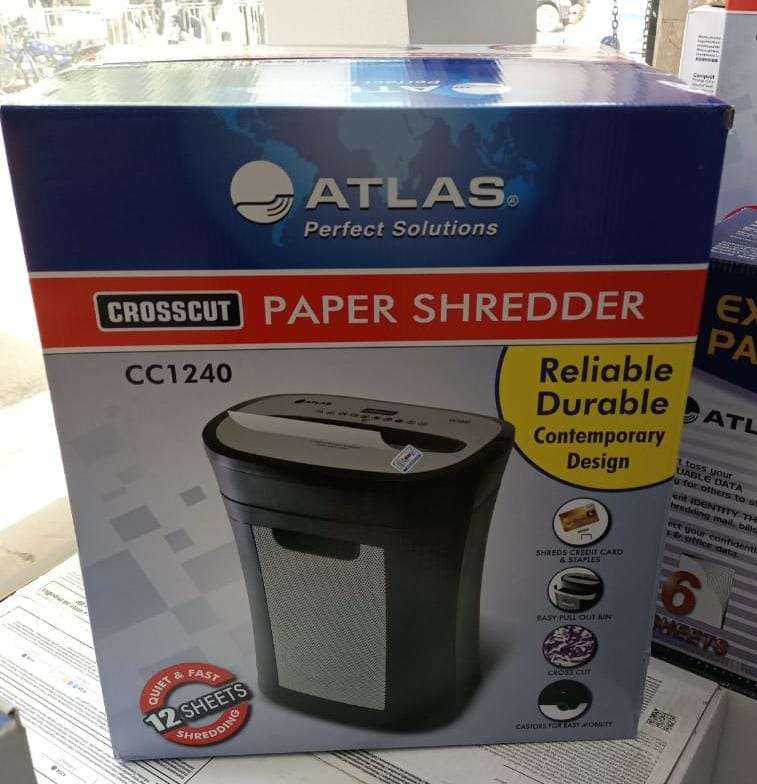 Atlas CC1240 CrossCut Paper Shredder