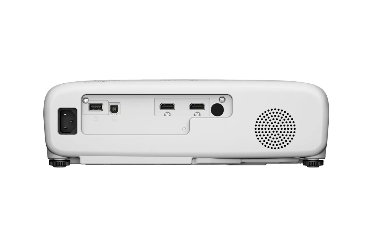 Epson EB‑W55 rear ports view