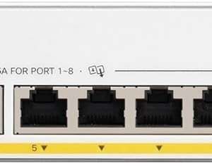 Cisco Catalyst C1300-8P-E-2G 8-Port PoE+ Managed Switch
