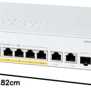 Cisco Catalyst C1300-8P-E-2G 8-Port PoE+ Managed Switch