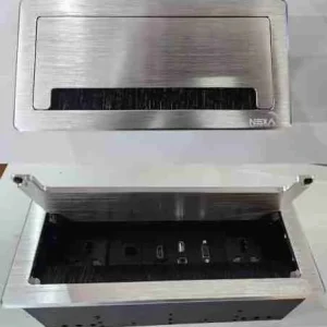 Multifunction Flip-Up Socket – Silver