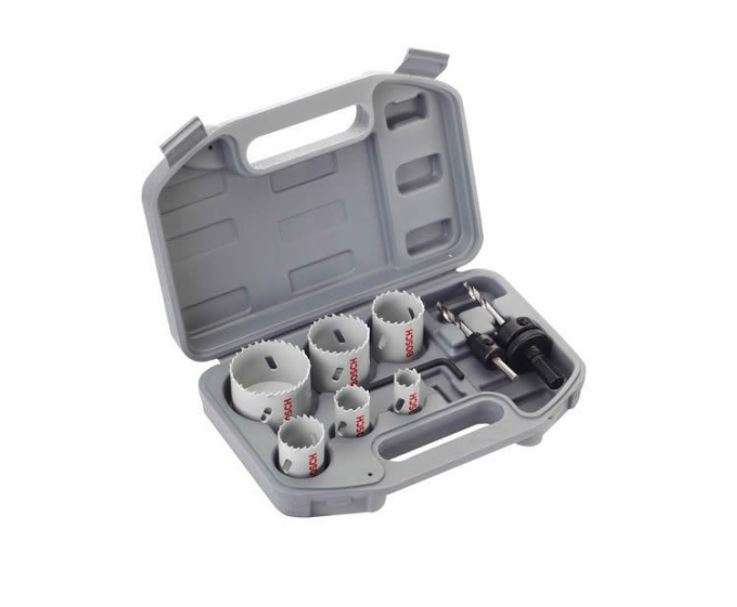 Bosch Holesaw Set Electricians 9pc (2608580804)